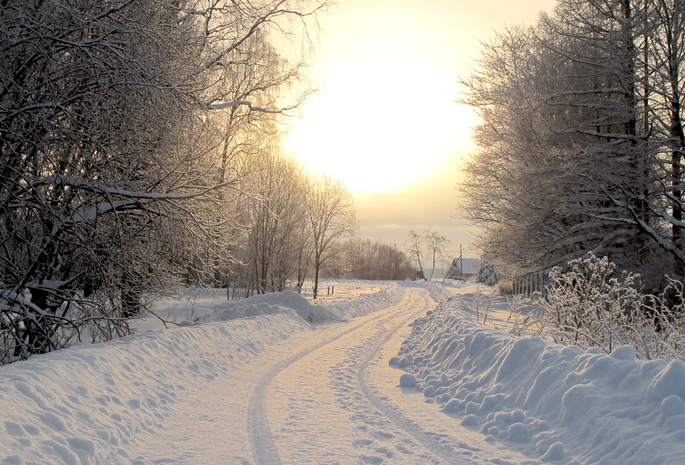 пейзажи, дороги, фото, домики, снег, дома, дерево, леса, деревья, Природа, зима, дорога, зимние обои