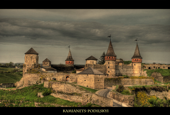 Kamianets podilskyi, форт, замок, фортеця