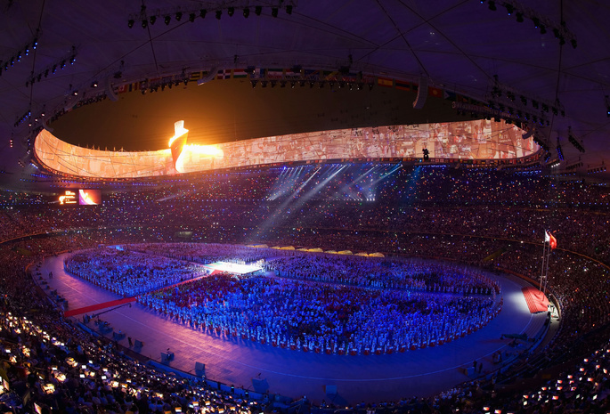 пекин, открытие олимпийских игр, Стадион