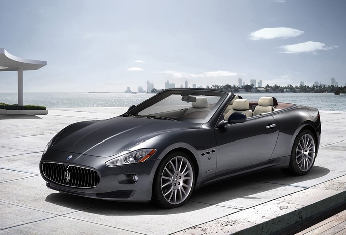 море, кабриолет, Maserati