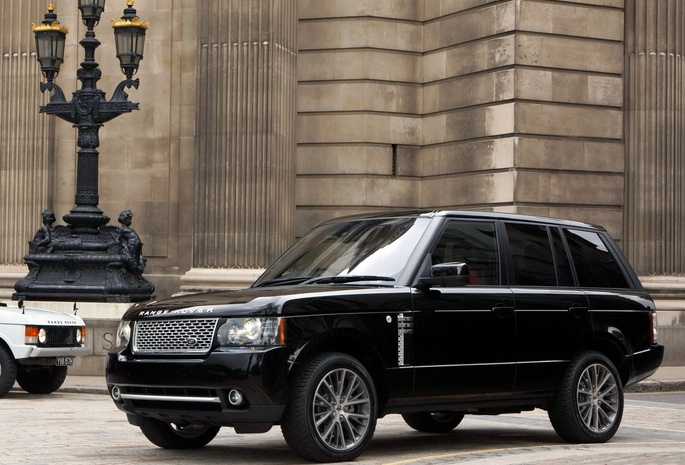 Range rover, black, autobiograph