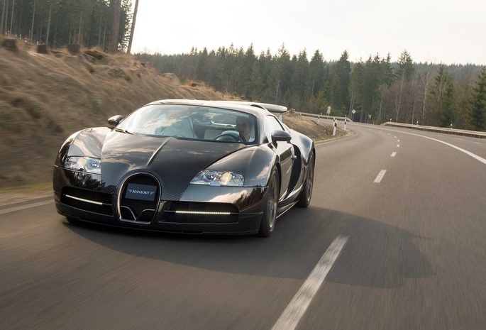 bugatti, veyron, Mansory