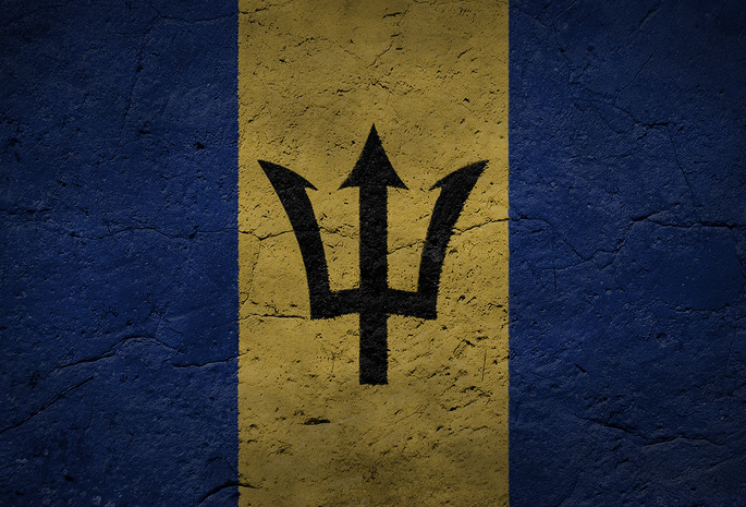 Barbados, флаг, барбадос, текстура