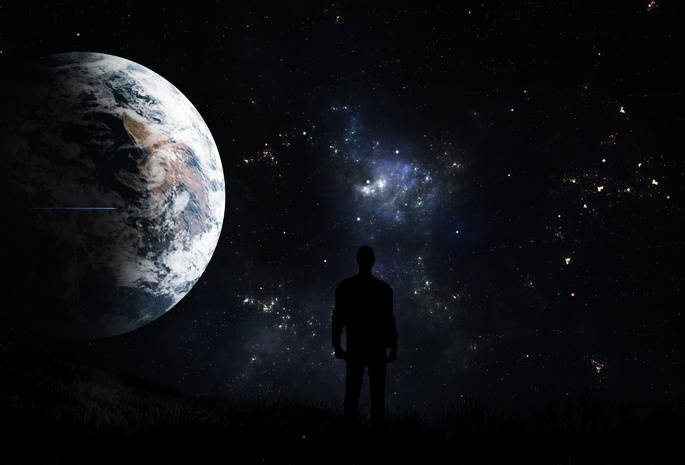 Космос, планеты, ночь, небо, unexplored dreams