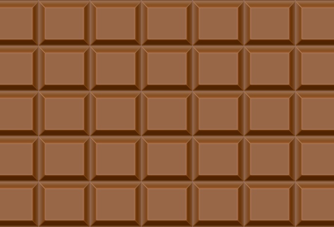 квадратики, шоколад, Текстура, коричневый