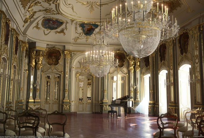 дворец, интерьер, Barbara witkowska
