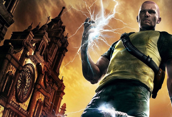 электричество, коул, cole mcgrath, Infamous 2