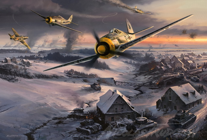 wulf, фокер, fw-190, Focke