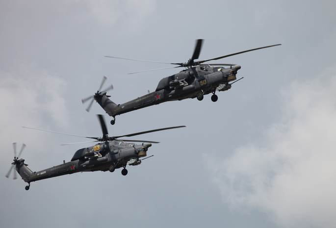 havoс, вертолет, Ми-28н, пилотажная группа беркуты