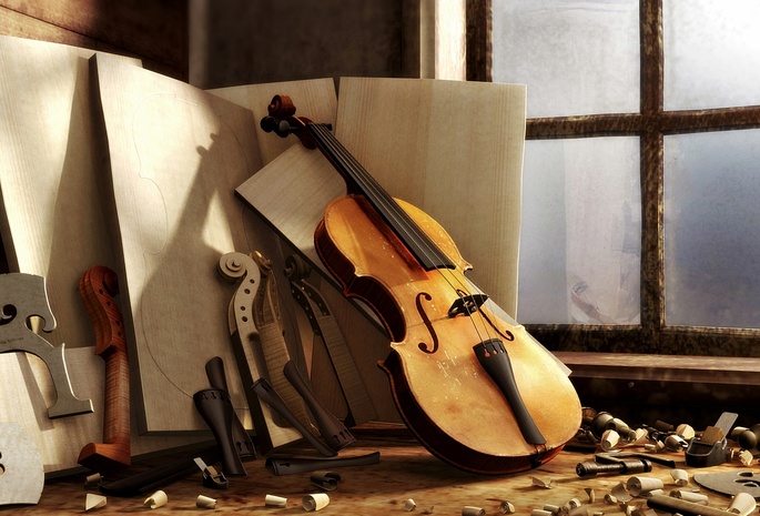 Violin, Workshop