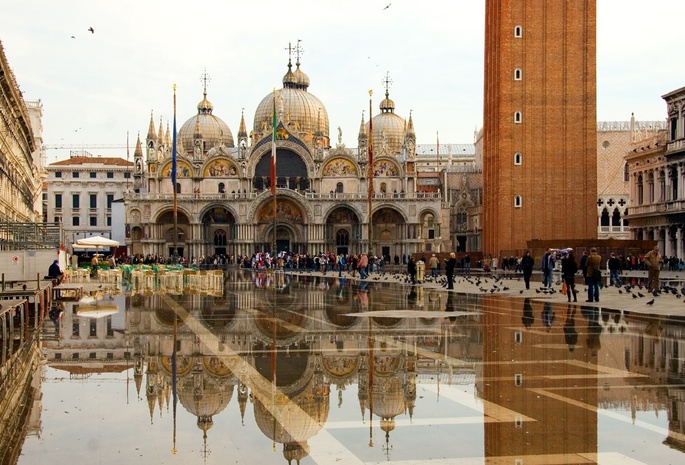 площадь сан марко, Венеция, собор святого марка