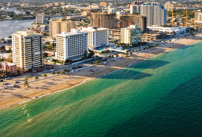 город, florida, fort_lauderdale, Usa, city