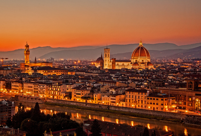 la cattedrale di santa maria del fiore, florence, firenze, Italy, флоренция, италия