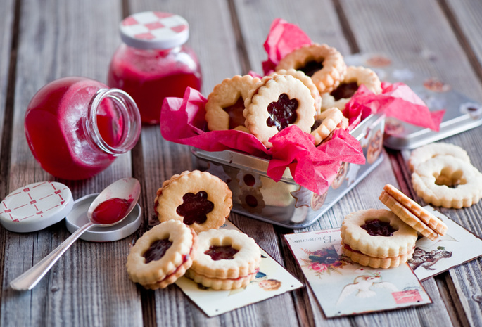 pastry, Biscuits, пирожные, еда, печенье