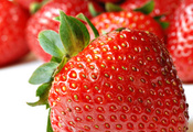 ягода, клубничка, плоды, фрукты, Макро, ягоды, красивые обои для рабочего с ...