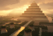 храм, день, Пирамида