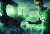 звезды, зелёный фонарь, раян рейнолдс, планета, green lantern, супергерой,  ...