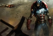 война, комикс, марвел, war, marvel, comics, Captain america