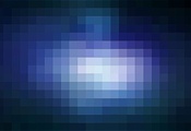 голубой, фон, pixel, pixelate, Минимализм, пиксель, blu, пиксели