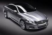 Jaguar, модель xj, серебро