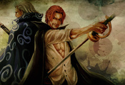 shanks, One piece, beckman