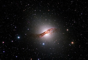 Ngc 5128, галактика, центавр а