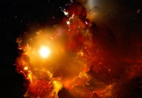 вселенная, звезда, галактика, Космос, сияние, туманность, звезды