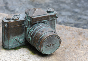 раскопка, макро, nikon, никон, старый, Фотоаппарат