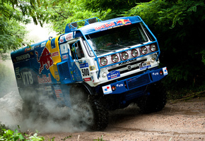 грязь, владимир чагин, rally, дорога, камаз, камаз-мастер, dakar, лес, ралли-марафон, джунгли, дакар, Team kamaz master
