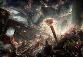 война, Эпическая битва, сражение, фэнтези