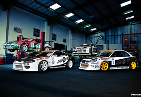 Nissan, subaru, гараж, фото, авто