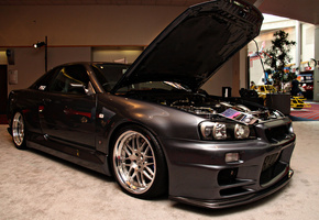 r34, Nissan, rb26dett, skyline