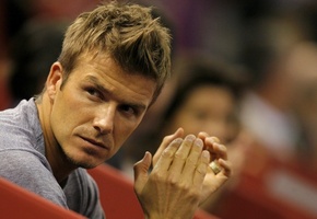 аплодисменты, дэвид бекхэм, взгляд, руки, Футболист, макро