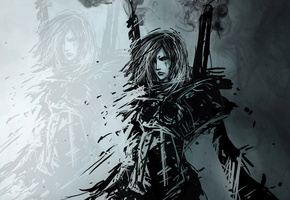 Warhammer 40k, рисунок, сёстры битвы, adepta sororitas