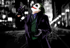 Джокер, грим, краска