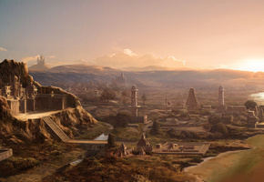 миры, Фантастика, город