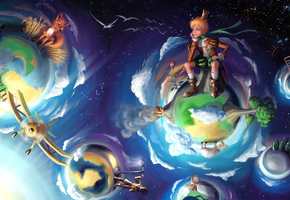 Little prince, маленький принц, сказка