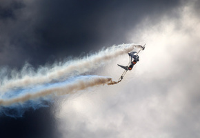 небо, тучи, россия, Миг 29