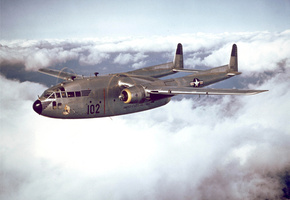 flying, c-119, boxcar, Самолет