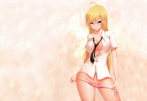 большая грудь, Девушка, трусики