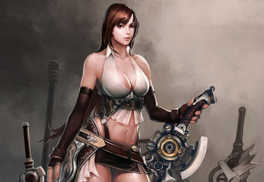 меч, грудь, Divine souls, воин, gamewallpapers