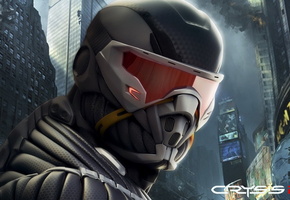 nanosuit, Crysis 2, нанокостюм, взгляд