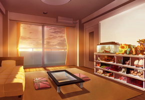 лучи, рассвет, раннее, Sunshine morning, early, солнце, утро