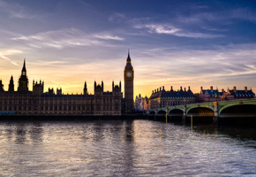 лондон, London, биг бэн, мост