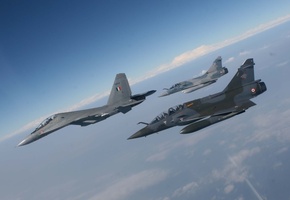 су-30, Ввс, франции, истребитель, многоцелевой, сухой