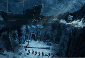 pirates of the caribbean, Lego, пираты карибского моря, корабль