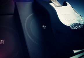 динамик, музыка, Гитара