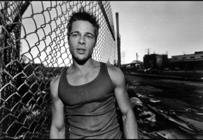 актёр, Брэд питт, черно-белое