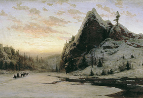 пейзажи, картина, Казанцев, на урале