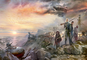 технотьма, пустошь, постапокаллипсис, Варвары крыма